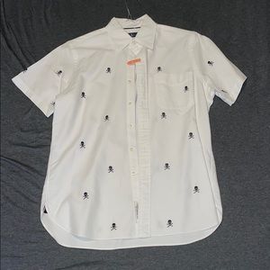 Polo Ralph Lauren Skull Short Sleeve Button Down